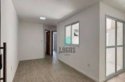 Apartamento tipo, com 38m², composto por 2 dormitórios, à venda por r$ 375.000 - parque das nações, santo andré/sp