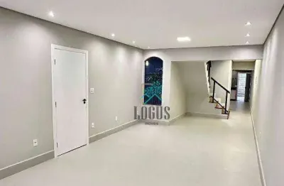 Sobrado alto padrão impecável com 278m² composto por 3 quartos sendo 3 suítes, à venda por r$ 1.200.000 - vila pires, santo andré/sp
