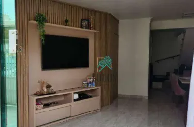 Sobrado com 3 dormitórios à venda, 198 m² por r$ 810.000,00 - vila flórida - são bernardo do campo/sp