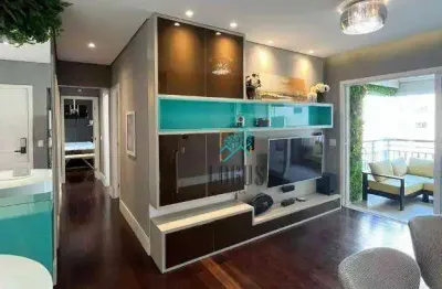 Apartamento condomínio movement city & life de 93m² com muito espaço, composto por 3 quartos sendo 2 suítes, à venda por r$ 880.000 - centro, sbc/sp