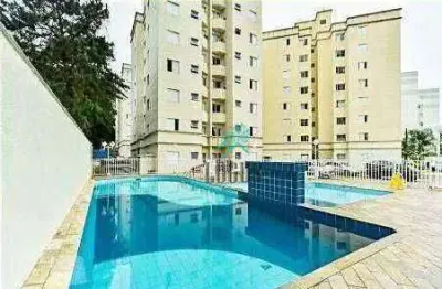 Apartamento impecável condomínio vila burghese, 50m², 2 quartos, à venda por r$ 270.000 - demarchi,sbc/sp