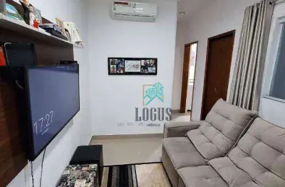 Cobertura com 2 dormitórios à venda, 100 m² por r$ 620.000,00 - jardim paraíso - santo andré/sp