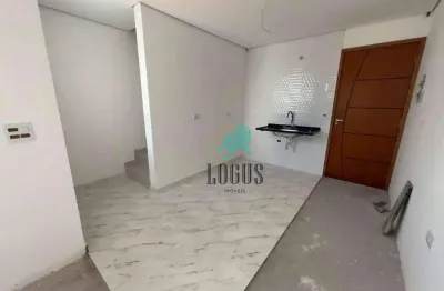 Cobertura com 2 quartos à venda na Rua Corumbá, 326, Vila Alice, Santo André