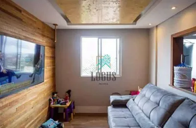 Apartamento impecável com ótima disposição 80m², composto por 2 dormitórios, à venda por r$ 270.000 - centro, diadema/sp