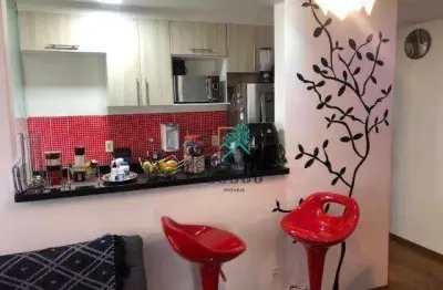Apartamento com 2 dormitórios à venda, 49 m² por r$ 382.000,00 - vila homero thon - santo andré/sp