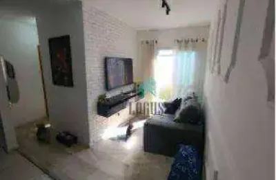 Apartamento com 2 dormitórios à venda, 46 m² por r$ 297.000,00 - vila tibiriçá - santo andré/sp