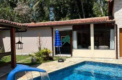 Casa com 4 dormitórios à venda, 200 m² por r$ 1.190.000 - praia guaratuba - bertioga/sp