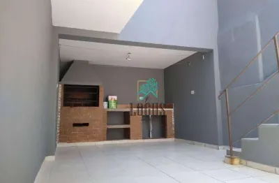 Sobrado com 143m² composto por 2 quartos, 2 banheiros, à venda por r$ 448.000 - assunção, sbc/sp