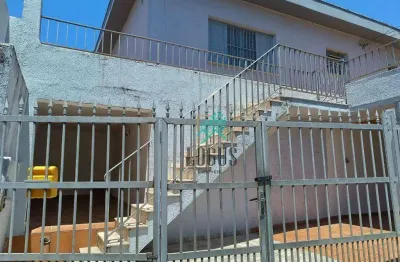 Casa sobradada são 181m² com 3 dormitórios sendo 1 suíte, à venda por r$ 490.000 - vila eldizia, santo andré/sp