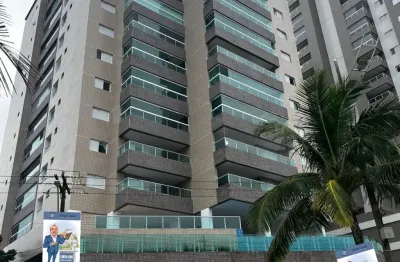 Apartamento novo frente mar no balneário flórida em praia grande