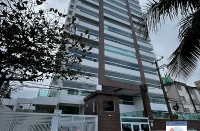 Apartamento vista mar com varanda em l com 3 acessos sala e ambos os quartos