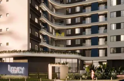 Maravilhoso apartamento à venda, no residencial legacy life concept no centro de pinhais,  com 1 a 2 quartos, 30,71m²