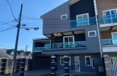 Maravilhosa casa triplex à venda com 3 quartos 1 suíte , espaço gourmet, 210m² ,3 quadras do centro de piraquara,bairro araçatuba