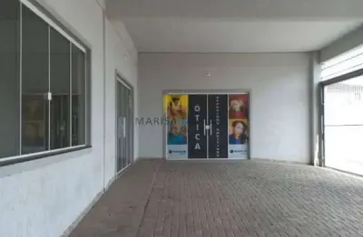 Ótima sala comercial para locação, térreo 60 m² com 1 vaga de garagem, no centro de piraquara!!!