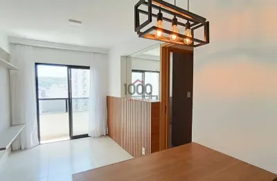Apartamento 2 suítes com planejados para locação no centro - juiz de fora
