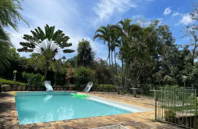Granja recanto dos lagos, piscina, 4.727 m2 murados,  casa colonial 4 quartos, 4 vagas cobertas.