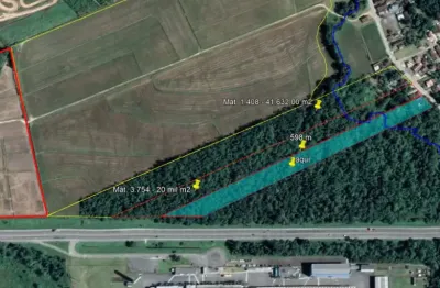 Terreno à venda na Avenida Paraná, Distrito Industrial Sul, Garuva