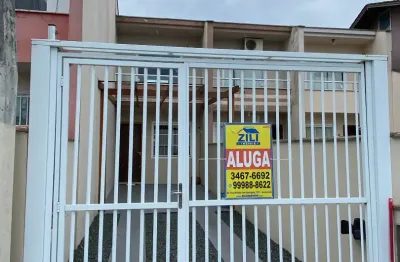 Lindo sobrado geminado com 84m² ao lado da cooper no aventureiro