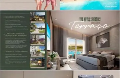 Vendo agio terraço brasil beach - 138 metros - saldo devedor 720.000, 138m², ribeirão do lipa, cuia