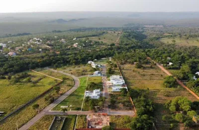 Terreno à venda, condomínio, chapada dos guimarães, mt