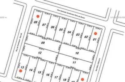 Terreno à venda na Rua Tiradentes S/n, 1, Centro, Chapada dos Guimarães