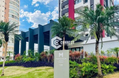 Flat com 1 dormitório para alugar, 47 m² por r$ 4.500,00/mês - mandarim campolim - sorocaba/sp
