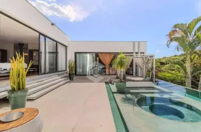 Casa com 4 dormitórios à venda, 870 m² por r$ 8.000.000,00 - parque reserva fazenda imperial - sorocaba/sp