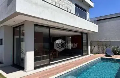 Casa com 3 dormitórios à venda, 285 m² por r$ 3.500.000,00 - alphaville nova esplanada 3 - votorantim/sp