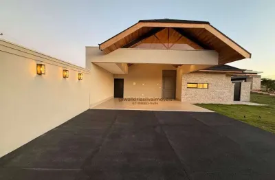 Casa térrea alto padrão em condomínio fechado - residencial shalon