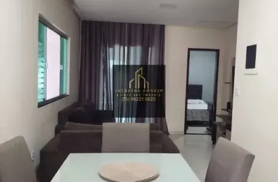 Casa térrea na fraga maia totalmente mobiliada em rua com segurança 24h