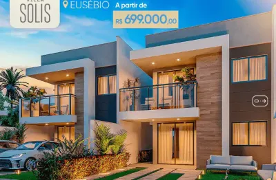 Casa em condomínio fechado com 4 quartos à venda na Avenida Cícero Sá, 209, Centro, Eusébio