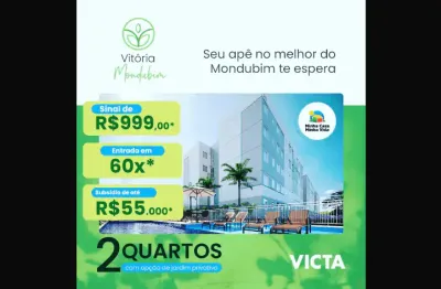 Apartamento com 2 quartos à venda na Rua 05, s/n, Siqueira, Fortaleza