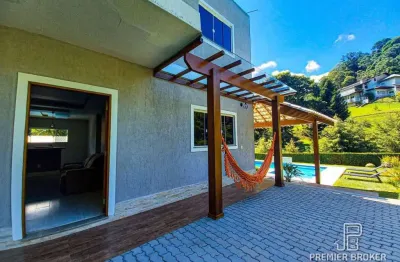 Casa à venda, 400 m² por r$ 1.850.000,00 - vargem grande - teresópolis/rj