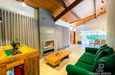 Casa com 4 dormitórios à venda, 260 m² por r$ 3.300.000,00 - comary - teresópolis/rj