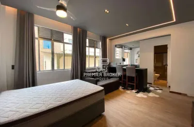 Apartamento à venda, 38 m² por r$ 280.000,00 - agriões - teresópolis/rj