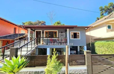 Casa à venda, 249 m² por r$ 1.280.000,00 - cascata do imbuí - teresópolis/rj