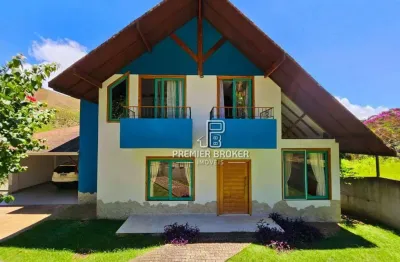 Casa à venda, 300 m² por r$ 1.290.000,00 - prata - teresópolis/rj