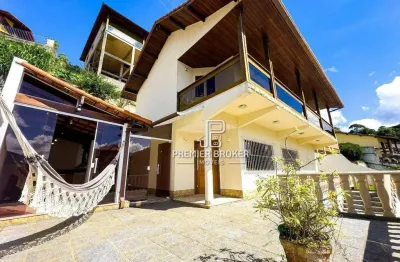 Oportunidade casa com 4 dormitórios à venda, 200 m² por r$ 940.000 - panorama teresópolis/rj