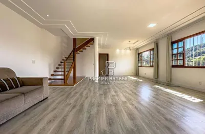 Casa com 4 dormitórios à venda, 200 m² por r$ 940.000,00 - agriões - teresópolis/rj