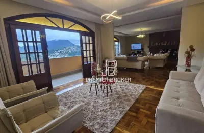 Casa à venda, 234 m² por r$ 1.190.000,00 - panorama - teresópolis/rj