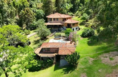Casa à venda, 298 m² por r$ 2.250.000,00 - albuquerque - teresópolis/rj