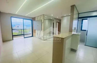 Lindo apartamento 2 dormitórios, varanda gourmet, cozinha americana - vilage santana - guaratingueta
