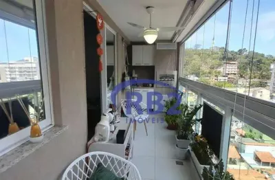 Apartamento com 3 dormitórios à venda, 80 m² por r$ 850.000,00 - santa rosa - niterói/rj