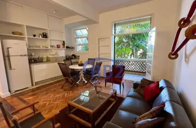 Apartamento raro em copacabana em meio a natureza à venda, 60 m² por r$ 1.100.000 - copacabana - rio de janeiro/rj