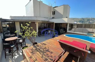 Cobertura duplex com 4 quartos sendo 2 suítes e 3 vagas