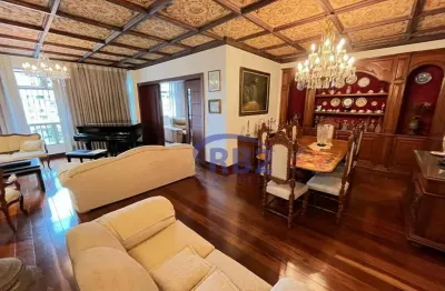 Apartamento com 4 quartos, planta original, hoje com 2 à venda, 260 m² por r$ 1.600.000 - icaraí - niterói/rj