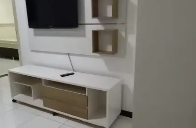 Apartamento mobiliado no condomínio fonte das aguas.