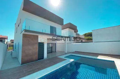 Sobrado novo com 3 dormitórios no residencial belize - itanhaém sp - litoral sul