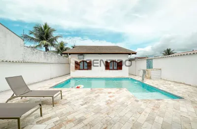 Casa térrea com piscina no cibratel ii – espaço, conforto e lazer a poucos passos da praia!
