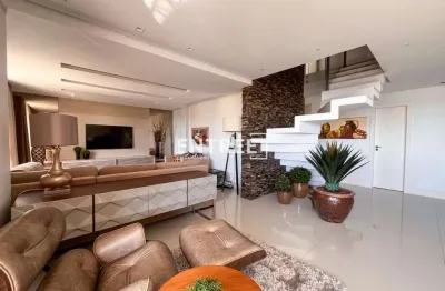 Cobertura duplex 3 suítes e 3 vagas com hb - centro